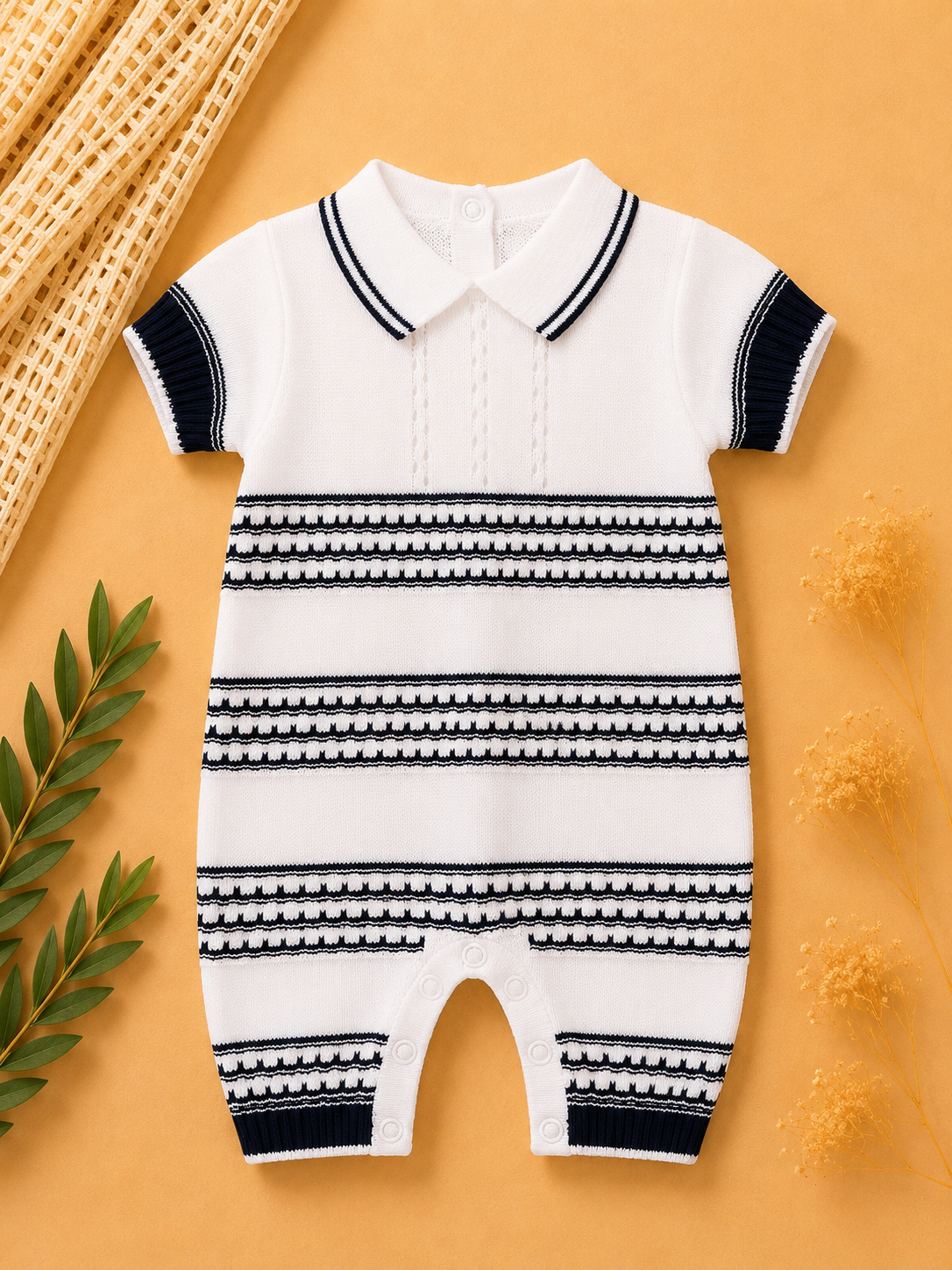 Issac Knitted Romper | Pretty Originals Summer Edit