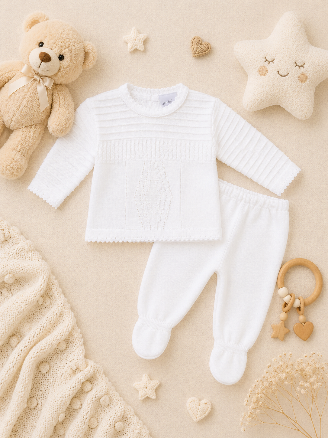 Ariel Knitted 2-Piece Set | Baby Boy