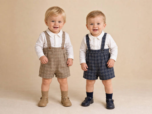 Lenny 2-Piece Dungaree Set | Boys Autumn/Winter Edit