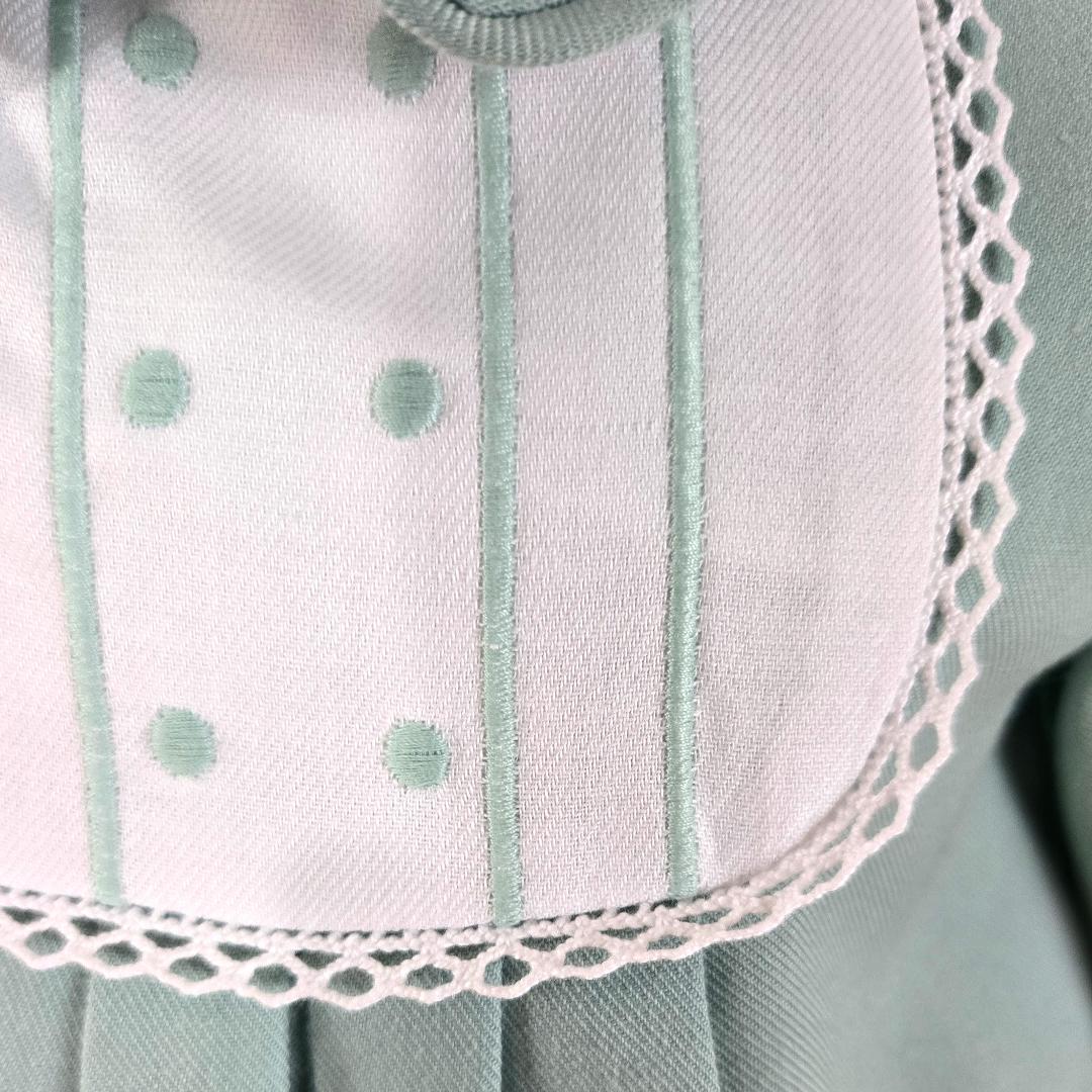 Sassy Girls' Sage Green Dress & Knickers Set | Autumn/Winter Edit