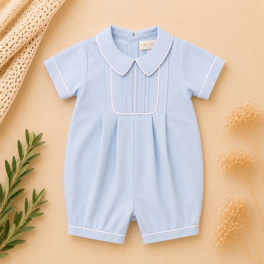 Aiden Bubble Romper & Cap | Pretty Originals Summer Edit