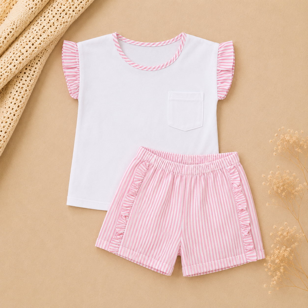 Zena T-Shirt & Shorts Set | Rapife Summer Edit