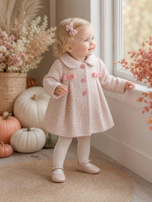 Darcie Girls’ Tweed-Style Coat | Autumn/Winter Edit