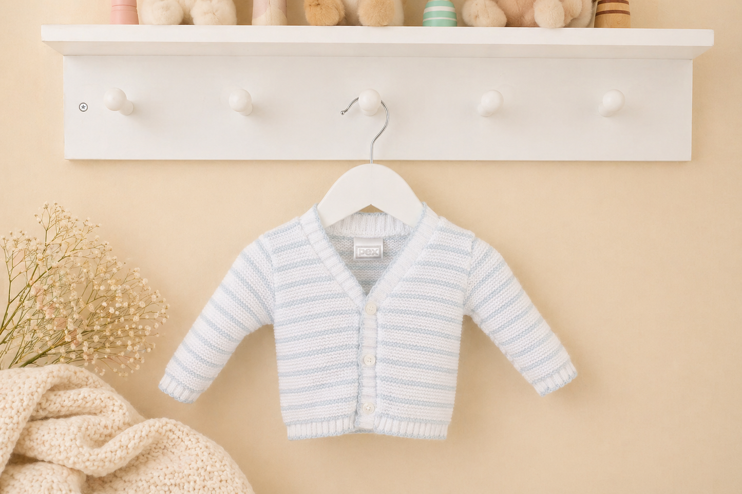 Jacob Cardigan | Baby Boy Cotton Knit Cardigan