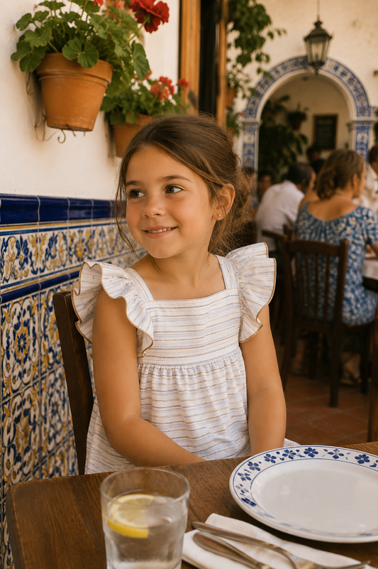 Tia Stripe Dress | Girls' Summer Dress