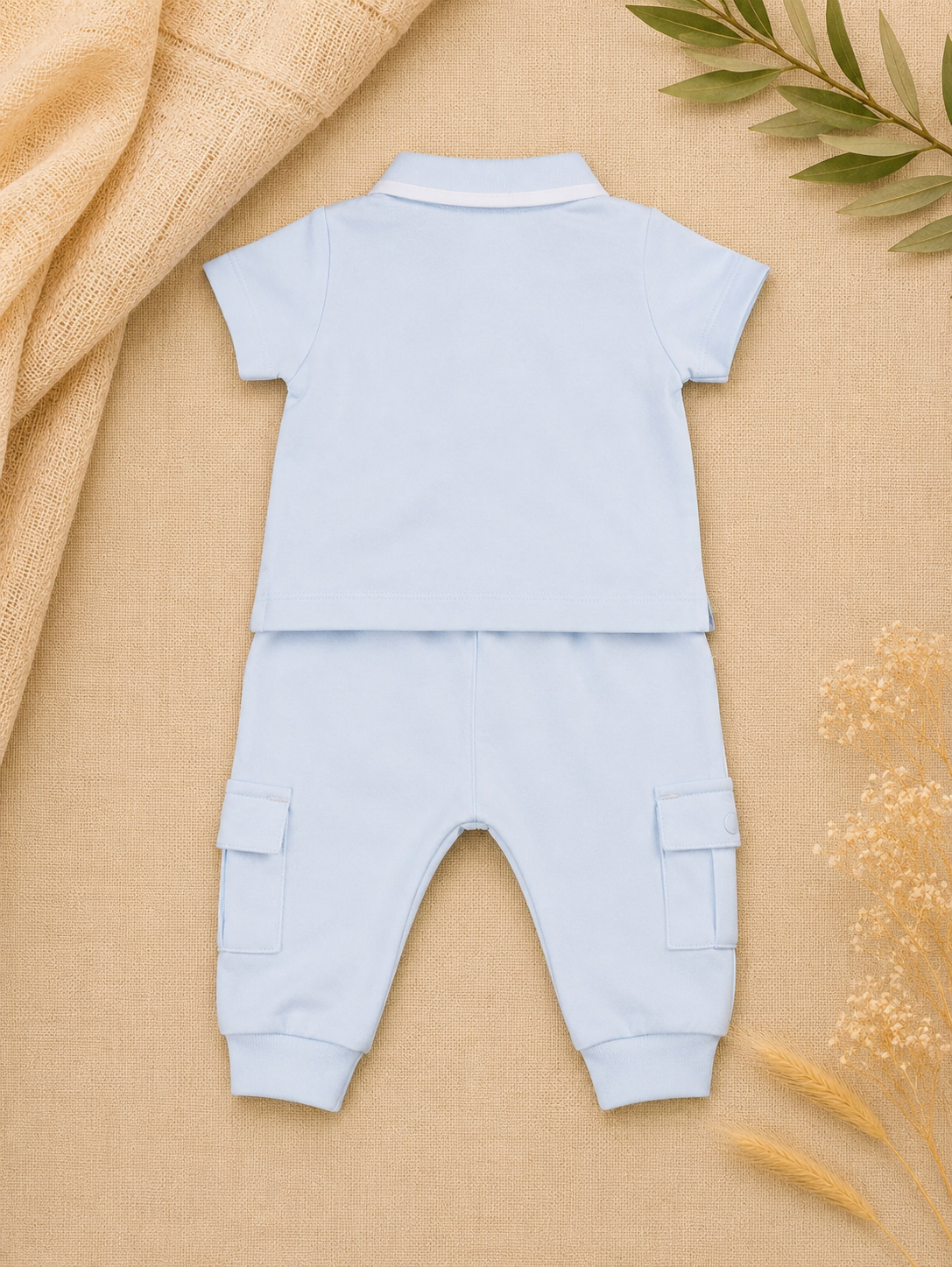 Hudson Polo Shirt & Cargo Jogger Set | Boys' Leisure Set