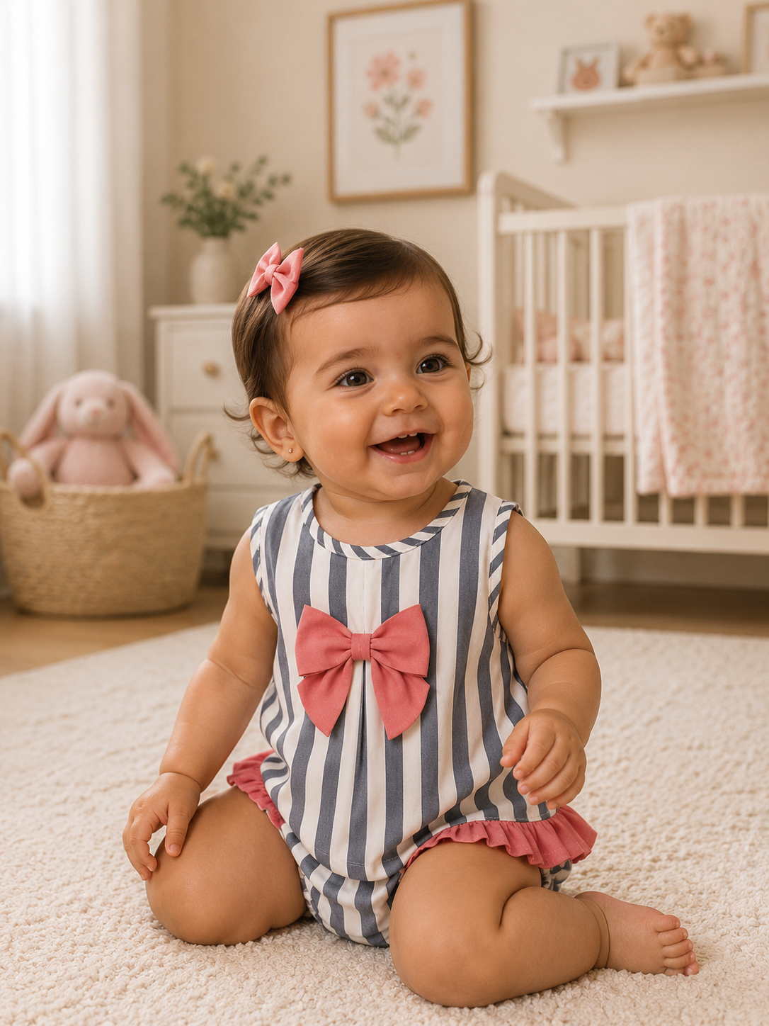 Sulu Baby Girl Dress | 100% Cotton | Made in Spain
