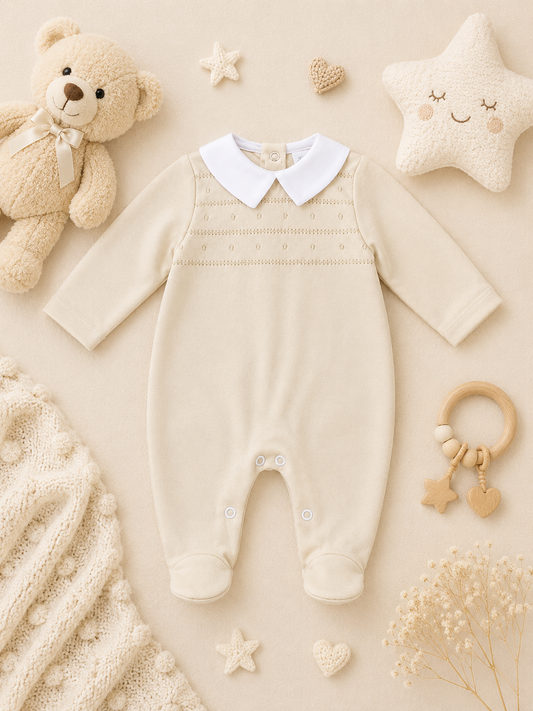 Santiago Classic Sleepsuit | Baby Boy