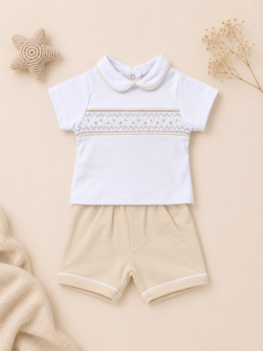 Lucas Cotton T-Shirt & Shorts Set | Baby & Toddler Boy