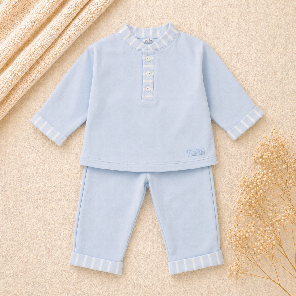 Davide Boys Stripe Tracksuit Set | Rapife