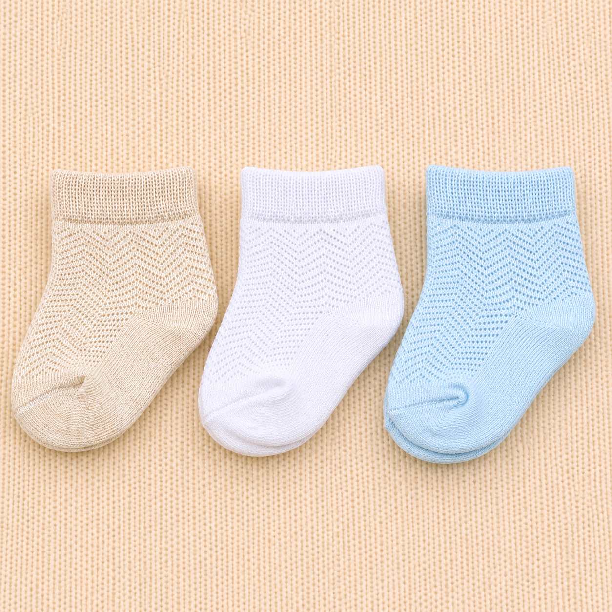 Baby Socks 3-Pack | Cotton-Rich Mixed Socks