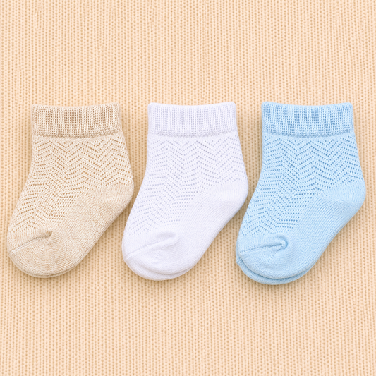 Baby Socks 3-Pack | Cotton-Rich Mixed Socks