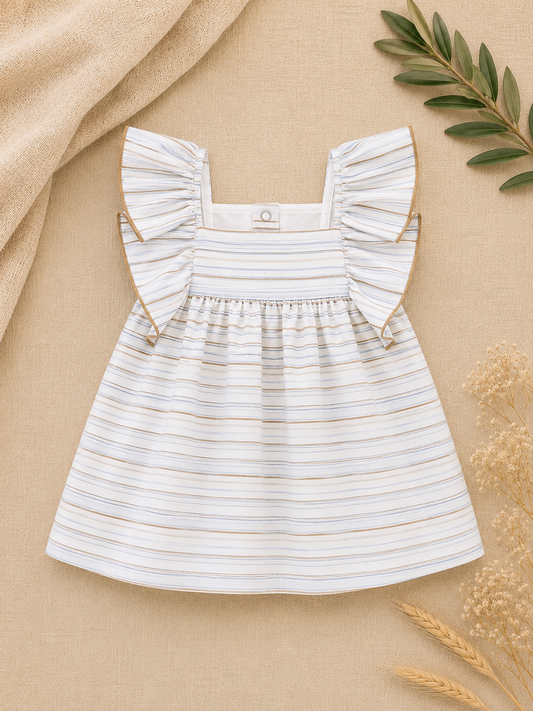 Tia Stripe Dress | Girls' Summer Dress