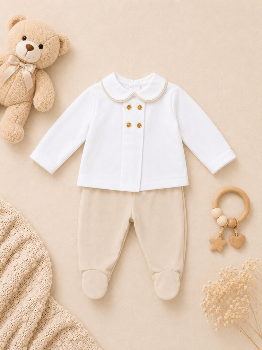 Leo 2-Piece Cotton Set | Baby Boy