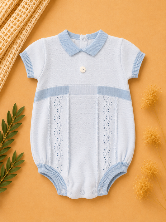 Cooper Knitted Bubble Romper | Pretty Originals Summer Edit